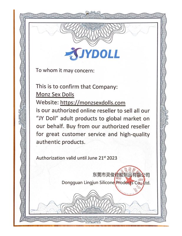 JY DOLL authorized reseller Monz Sex Dolls