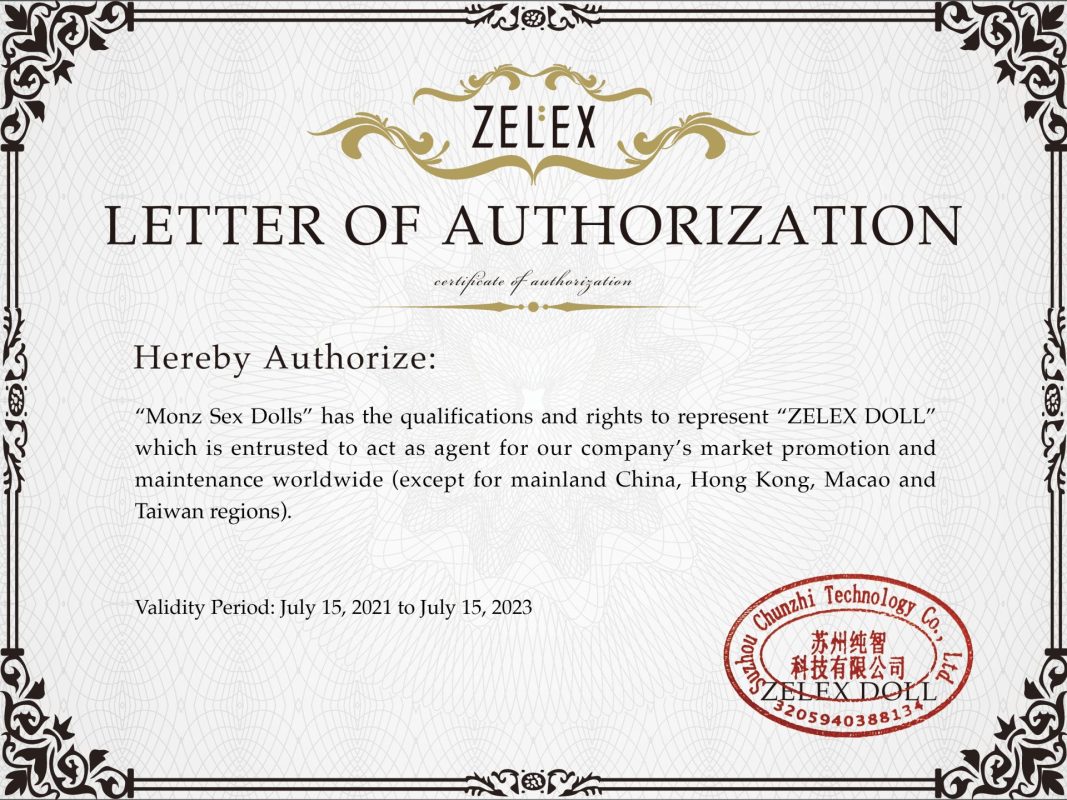 Zelex Doll authorized reseller Monz Sex Dolls