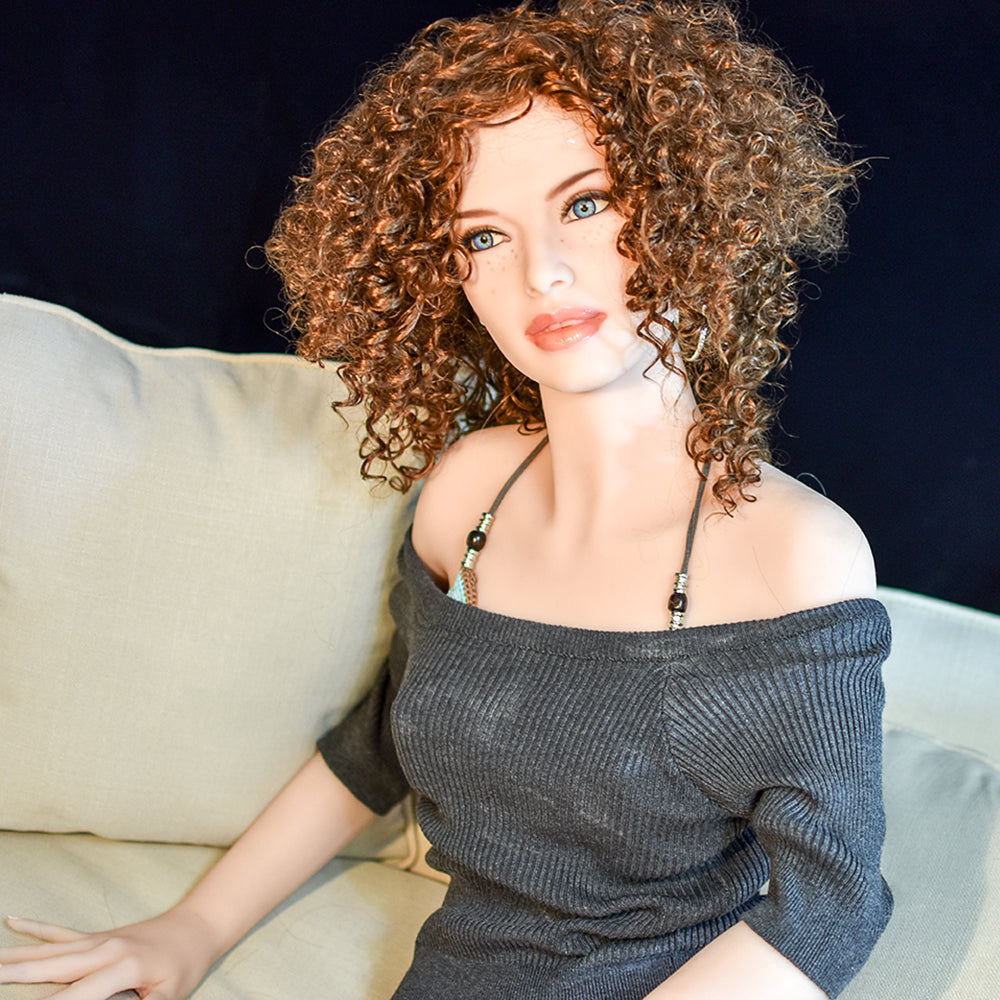 165cm Flat-chested Slim Sex Doll - Evelyn 6Ye Doll