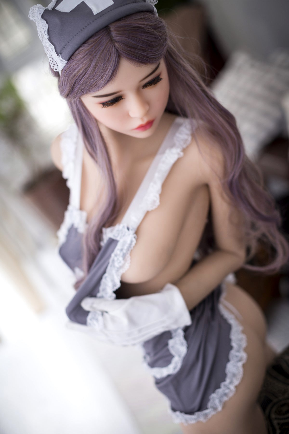 165cm Full Body Maid Real Sex Doll - Crystal WM Dolls